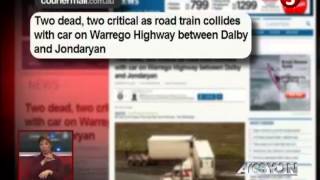 News5E  AUSSIE TRAIN ACCIDENT [upl. by Adaurd]