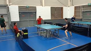 2024 NSW veterans div 1 Alex Vong vs Zhao Hui Michael He set 3 [upl. by Nimref337]