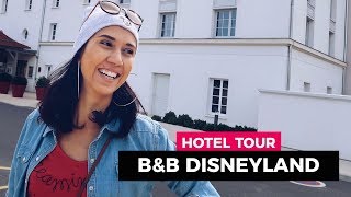 DORMIR PAS CHER A DISNEY  HOTEL TOUR AU BampB DE DISNEYLAND PARIS [upl. by Purdum143]