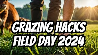 Fieldday October 2024 part 1 of 8 Grazing Hacks and Innovations [upl. by Costello227]