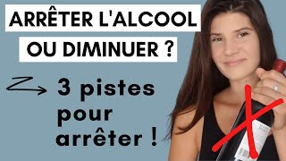 ALCOOL  ARRÊTER OU DIMINUER  3 pistes pour arrêter lalcool [upl. by Moulden]