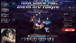 TERA Online PS5  Ruinous Manor Hard Mode  470 Valkyrie  Gameplay [upl. by Cacilia375]