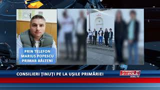 Consilieri ținuți pe la ușile primăriei [upl. by Magill]