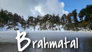 Brahmatal Trek through India Hikes  February 2022 Winter Season [upl. by Rubens]