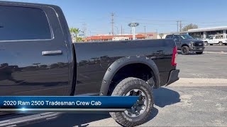 2020 Ram 2500 Tradesman Crew Cab Victorville Apple Valley Hesperia Adelanto Barstow [upl. by Rillings]