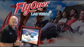 FlyOver Las Vegas  The Las Vegas strip newest attraction adventure [upl. by Ormiston]