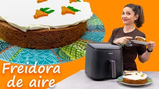 Tarta de Zanahoria La Mejor Receta en Freidora de Aire [upl. by Hnao564]