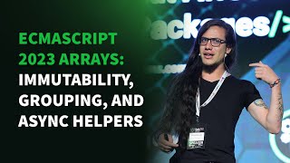 ECMAScript 2023  TOP 5 New Features For JavaScript Arrays  JavaScript  Erick Wendel [upl. by Ycak]