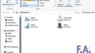 Windows 8  Explorer Ansicht ändern [upl. by Lombard]