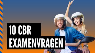 10 CBR VRAGEN BROMMER 2024 l Jouwscooterrijbewijsnl [upl. by Crosse239]