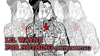 Lil Wayne  For Nothing INSTRUMENTAL reprod by Matteoh Belly  Trap Phone [upl. by Eserehs]