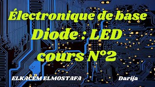 Électronique de base 2  Diode électroluminescente LED [upl. by Marih569]