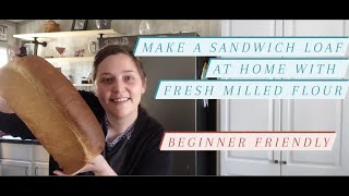 How to Make Homemade Wheat Bread with Fresh Milled Flour with Komo Mio Bosch Universal Plus Mixer [upl. by Chicoine]