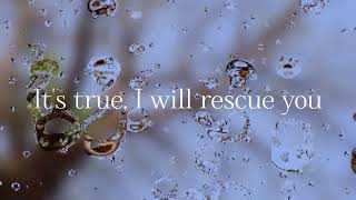 Lauren Daigle Rescue lyric video [upl. by Malsi92]