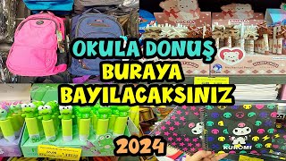 OKULA DÃ–NÃœÅ EFSANE OKUL EÅYALARIğŸ‰YÃœZLERCE Ã‡EÅÄ°TğŸ€2024 OKUL ALIÅVERÄ°ÅÄ°ğŸ”ŠKIRTASÄ°YE MALZEMELERÄ° SÃœPER [upl. by Rye28]