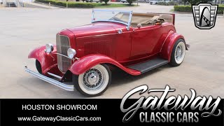 1932 Ford Roadster For Sale 2745 HOU Gateway Classic Cars Houston Showroom [upl. by Naz]