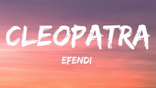 Efendi  Cleopatra Lyrics Azerbaijan 🇦🇿 Eurovision 2020 [upl. by Ylenaj]