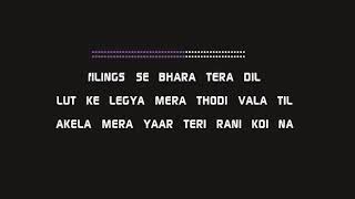 Fillings se bhara tera dilkaraoke [upl. by Ettigdirb]