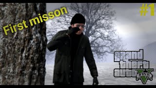 GTA V first mission gameplay Hindi [upl. by Akina879]