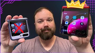 Z Flip 5 vs RAZR  The New Flip Phone King [upl. by Bowie203]