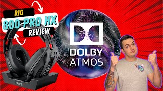 Dolby Atmos On Xbox and PC Rig 800 Pro HX Headset Review [upl. by Llenal]