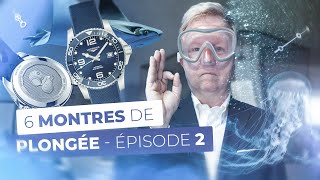 6 Montres de plongée à découvrir  Ep 2 [upl. by Putscher828]