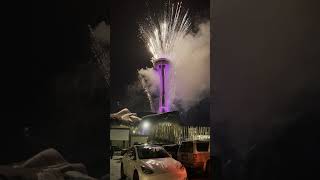 Space Needle Fireworks 2022 [upl. by Prunella505]