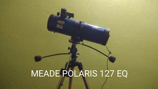 Meade polaris 127mm eq Telescope Review and Use [upl. by Keeryt]