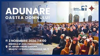 Adunarea anuală a Oastei Domnului  Brașov 3 noiembrie 2024 [upl. by Asen]