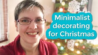 Minimalist Christmas Decor  4 Things I Keep in Mind [upl. by Foley]