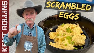 Best Scrambled Eggs  PLUS Easy Omelette in a Cast Iron Skillet [upl. by Cairns]