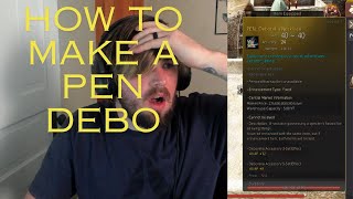 BLACK DESERT ONLINE HOW TO MAKE A PEN DEBO NECK STARTING WITH 0 STACK [upl. by Billye]