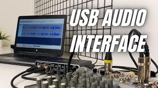 Mixer to USB Audio Interface for Recording and Livestream [upl. by Gaylor270]