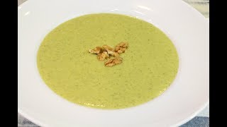 Crema de brócoli con Thermomix  Receta paso a paso [upl. by Wetzell78]