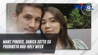 Marc Pingris Danica Sotto sa probinsya nagHoly Week  TV Patrol [upl. by Ymled]