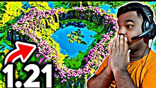 😮 TOP BEST 5 SEED FOR MINECRAFT 121 MINECRAFT BEDROCK EDITION SEEDS [upl. by Niabi]