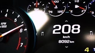 2018 Chevrolet Camaro 62 V8 0100 kmh kph 060 mph Tachovideo Beschleunigung Acceleration [upl. by Nnyletak]