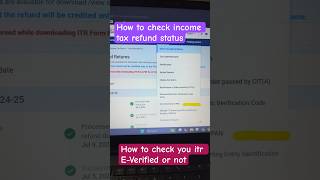 How to check income tax refund status incometaxrefund tax shorts [upl. by Sheelagh]