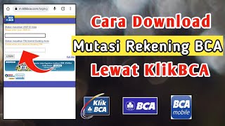 Cara Cetak Rekening Koran BCA [upl. by Bergeron]