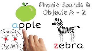 Phonic Alphabet A to Z  Teach Letter Sounds With Objects  Montessori Inspired Activity [upl. by Anestassia]