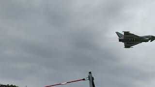 Typhoon at Duxford Battle of Britain airshow ImperialWarMuseums [upl. by Adnamas]