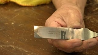 Preparing and sharpening a woodworking chisel  Paul Sellers [upl. by Ecnesse572]