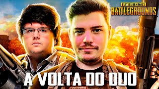 A VOLTA DO DUO TECNOSH E NETENHO NO PUBG [upl. by Ojeillib]