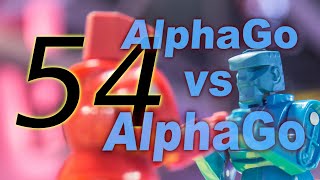 AlphaGo vs AlphaGo with Michael Redmond 9p Game 54 [upl. by Raddi211]