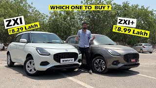 Only 70K Diff New Maruti Swift ZXI Vs ZXI  Worth to Spend More Money  Comparison [upl. by Ettenyar421]