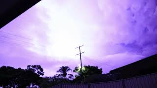 storm kallangur brisbane 24122023 [upl. by Nwahsal]