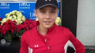 Mariya Shishkina wins Eddie Herr U12s in 2009 [upl. by Finbur236]