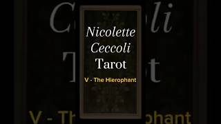 Nicolette Ceccoli Tarot V  The hierophant guidance tarotcards tarotreading help [upl. by Butterfield]