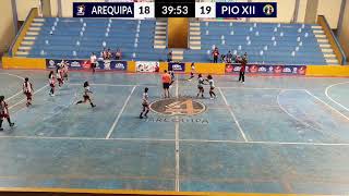 AREQUIPA vs PIO XII 3°4° damas U14 LIGA DE AREQUIPA handballArequipa HSCA mododificil [upl. by Emina]