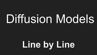 Train Diffusion Models  Line by line code example [upl. by Deirdre]